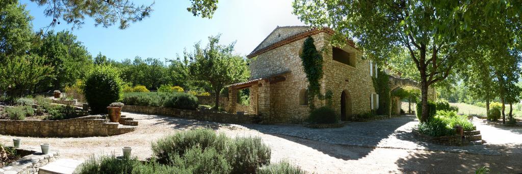 Hotel Lou Caleu Restaurant Le Rocher Des Abeilles Saint-Martin-de-Castillon Exterior photo